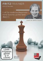 ISBN 9783866818828: 1. e4! Ein modernes Repertoire - kleine Systeme, großes Spiel (Band 1)