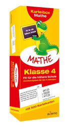 Karteibox Mathe, Klasse 4 + - Fit für die höhere Schule