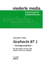 ISBN 9783867240482: Strafrecht BT 1 - Vermögensdelikte. 2020