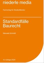 ISBN 9783867240635: Standardfälle Baurecht - 2024