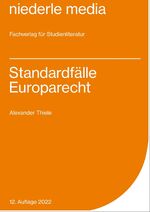 ISBN 9783867240642: Standardfälle Europarecht - 2022