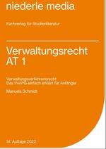 ISBN 9783867240727: Verwaltungsrecht AT 1 - 2022 - Verwaltungsverfahrensrecht