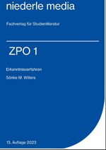 ZPO: 1., Erkenntnisverfahren