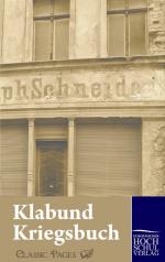 ISBN 9783867415200: Kriegsbuch