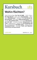 Kursbuch 183 - Wohin flüchten?