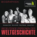 ISBN 9783868041569: CD WISSEN - Bedeutende Personen der Weltgeschichte - Geschwister Scholl / Helmut Schmidt / Nelson Mandela / Johannes Paul II., 1 CD