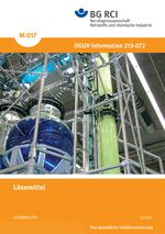 ISBN 9783868250312: M 017 - Lösemittel – DGUV Information 213-072