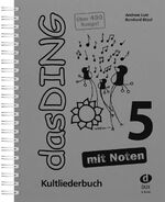 ISBN 9783868493443: Das Ding Band 5 mit Noten - Kultliederbuch