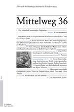 ISBN 9783868547078: Ungerechtigkeiten - Mittelweg 36, Zeitschrift des Hamburger Instituts für Sozialforschung, Heft 2/2011