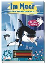 ISBN 9783868853599: Im Meer - Mein Schablonenbuch - mit Stickern und Buntstiften