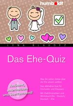 ISBN 9783869104928: Das Ehe-Quiz – Was Sie schon immer über die Ehe wissen wollten. Das ultimative Quiz für Hochzeits- und Ehepaare. Mit Eheführerschein und Wörterbuch Ehe - Deutsch / Deutsch - Ehe. Amüsant, unterhaltsam und überraschend!