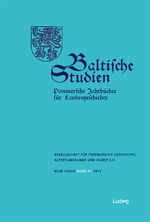 ISBN 9783869351568: Baltische Studien, Pommersche Jahrbücher für Landesgeschichte. Band 97 NF