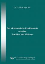 ISBN 9783869550992: Das Vietnamesische Familienrecht zwischen Tradition und Moderne