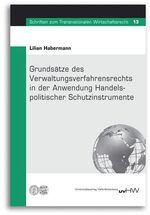 ISBN 9783869770031: Grundsätze des Verwaltungsverfahrensrechts in der Anwendung Handelspolitischer Schutzinstrumente