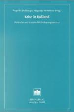 ISBN 9783870618384: Krise in Russland – Politische und sozialrechtliche Lösungsansätze