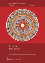 ISBN 9783870712631: Lieder: Symphoniae (Hildegard von Bingen-Werke)