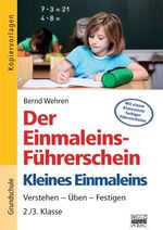 ISBN 9783871018510: Der Einmaleins-Führerschein - 2./3. Klasse (einschl. 1 Klassensatz farbiger Führ