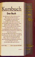 ISBN 9783871341335: Das Buch. Kursbuch 133.