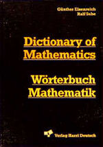 ISBN 9783871449390: Wörterbuch Mathematik /Dictionary of Mathematics – Englisch-Deutsch /English-German