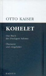 ISBN 9783871733734: Kohelet – Das Buch des Predigers Salomo