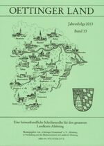 ISBN 9783872450746: Oettinger Land - Jahresfolge 2013 - Band 33