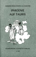 ISBN 9783872910127: Iphigenie auf Tauris - Ein Schauspiel