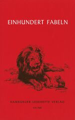 ISBN 9783872911179: Einhundert Fabeln