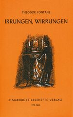 Theodor Fontane: Irrungen, Wirrungen. Ro Theodor Fontane: Irrungen, Wirrungen. Ro