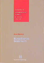 ISBN 9783873890886: Europäisches Sozialrecht