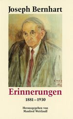 ISBN 9783874373203: Erinnerungen - 1881-1930. Text