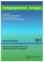 ISBN 9783875254075: Mikroschockwellenumformung mittels ultrakurzer Laserpulse