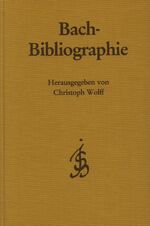 ISBN 9783875371970: Bach-Bibliographie