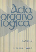 ISBN 9783875372021: Acta Organologica Band 17