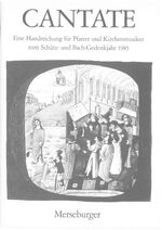 ISBN 9783875372052: Cantate - Eine Handreichung für Pfarrer und Kirchenmusiker zum Schütz- und Bach-Gedenkjahr 1985