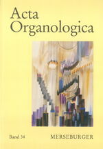 ISBN 9783875373349: Acta Organologica, Band 34