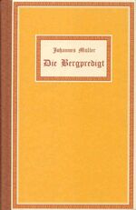 Die Bergpredigt / Die Bergpredigt Müller