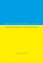 ISBN 9783877071182: Zeitschrift für Thüringische Geschichte, Band 71 (2017)