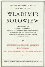 ISBN 9783879040339: Wladimir Solowjew - Deutsche Gesamtausgabe der Werke / Die nationale Frage in Russland und andere Schriften