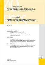 ISBN 9783879694648: Zeitschrift für Ostmitteleuropa-Forschung (ZfO) 70/2 / Journal of East Central European Studies (JECES)