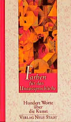 ISBN 9783879965045: Farben für das Unaussprechliche