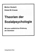 ISBN 9783880741034: Theorien der Sozialpsychologie / Theorien der Sozialpsychologie