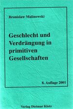 ISBN 9783880742116: Geschlecht und Verdrängung in primitiven Gesellschaften / Geschlecht und Verdrängung in primitiven Gesellschaften