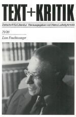 ISBN 9783883771472: Lion Feuchtwanger