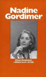 Klaus Kreimeier: Nadine Gordimer Klaus Kreimeier: Nadine Gordimer