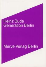 ISBN 9783883961668: Generation Berlin