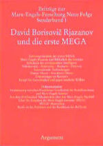 ISBN 9783886196814: David Borisovic Rjazanov und die erste MEGA