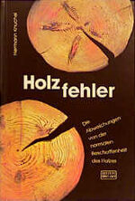 ISBN 9783887463328: Holzfehler