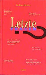 ISBN 9783887471408: Letzte Fragen