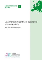 ISBN 9783888383748: Einzelhandel in Nordrhein-Westfalen planvoll steuern!