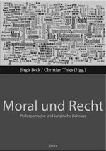 ISBN 9783888493096: Moral und Recht